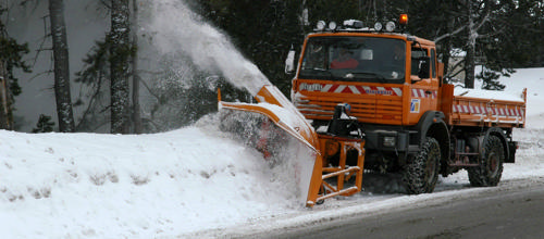 Kommunens vinterregulativ viser vejen, når sne og is dækker gade og vej.